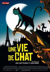 猫的生活Une vie de chat 电影封面