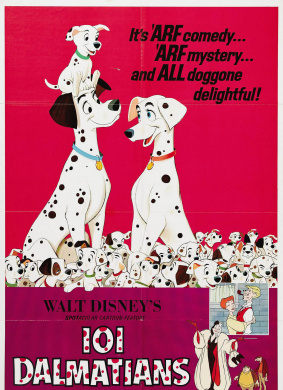 101斑点狗One Hundred and One Dalmatians 电影封面