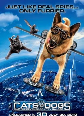猫狗大战：珍珠猫复仇Cats & Dogs: The Revenge of Kitty Galore 电影封面