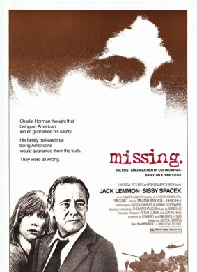失踪Missing 电影封面