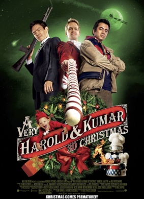 寻堡奇遇3A Very Harold & Kumar 3D Christmas 电影封面