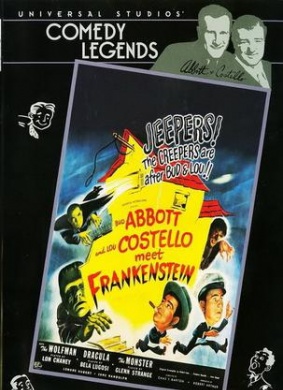 两傻大战科学怪人Bud Abbott Lou Costello Meet Frankenstein 电影封面