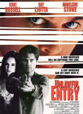 危险第三情Unlawful Entry 电影封面