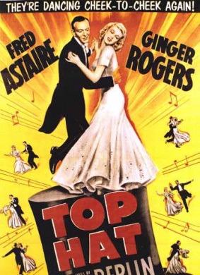 礼帽Top Hat 电影封面